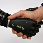 Michelangelo-Hand®, Axon-Bus, Anzeige Weltpremiere Messe Leipzig 2010